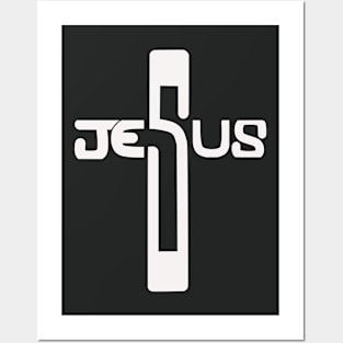 Jesus Cross Posters and Art